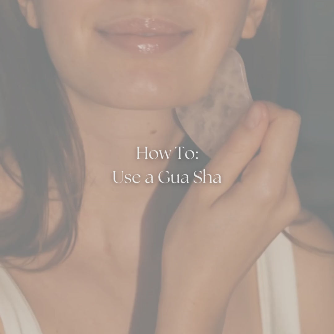 Video how to use a gua sha facial sculpting tool